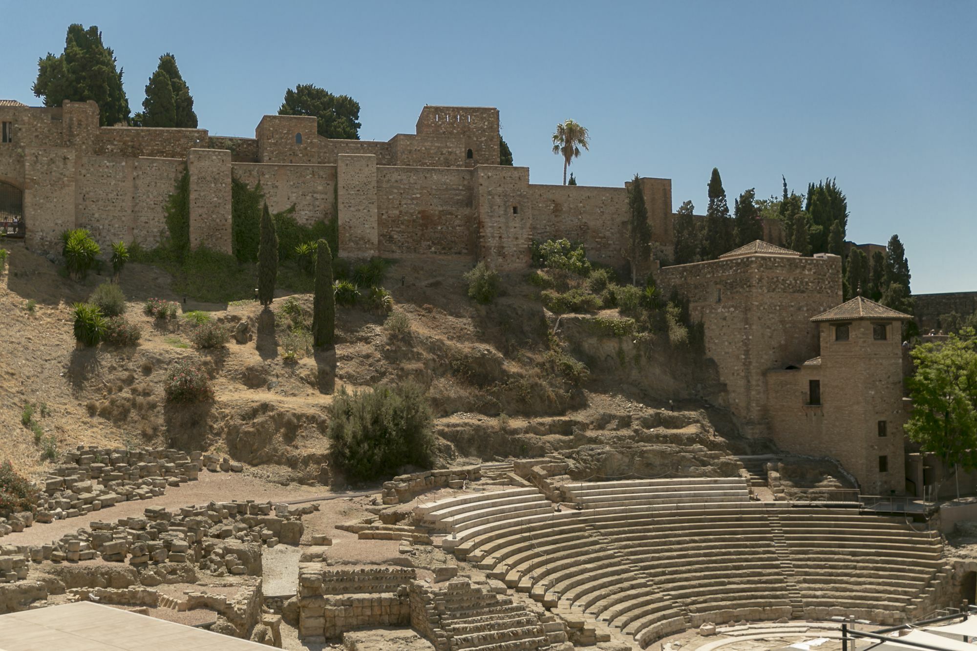 Teatro Romano 7 & 8 Málaga Exteriör bild
